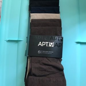 Apt. 9 Women’s Trouser Socks 6 pk - NWT
